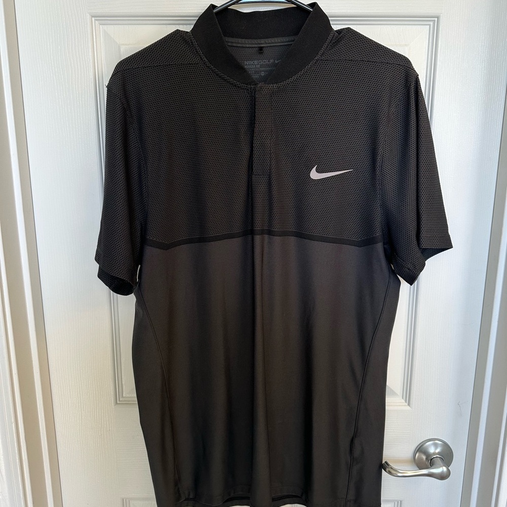 Nike mock neck polo